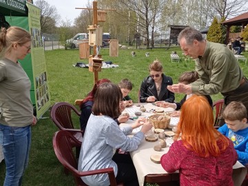 Piknik dla uchodźców z Ukrainy 30 kwietnia 2022r. GPCKiE w Plichtowie, 